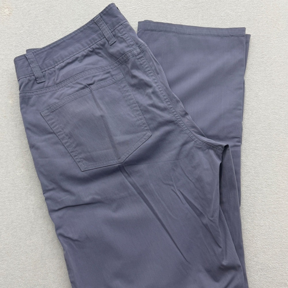 johnnie-O Prep-Formance Pants Mens 34x32 Blue Gray Technical Golf Trousers
